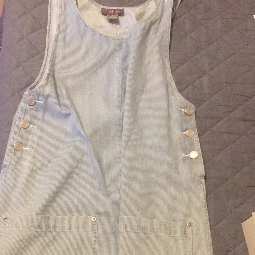 OVERALL DENIM DRESS